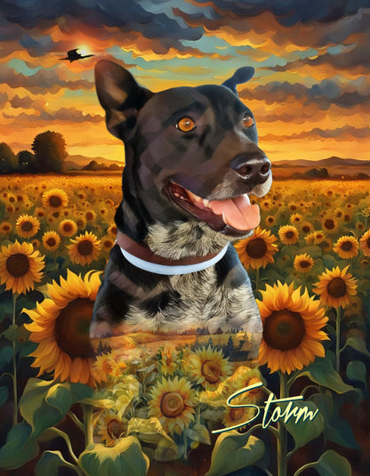 Digital Pet Portraits