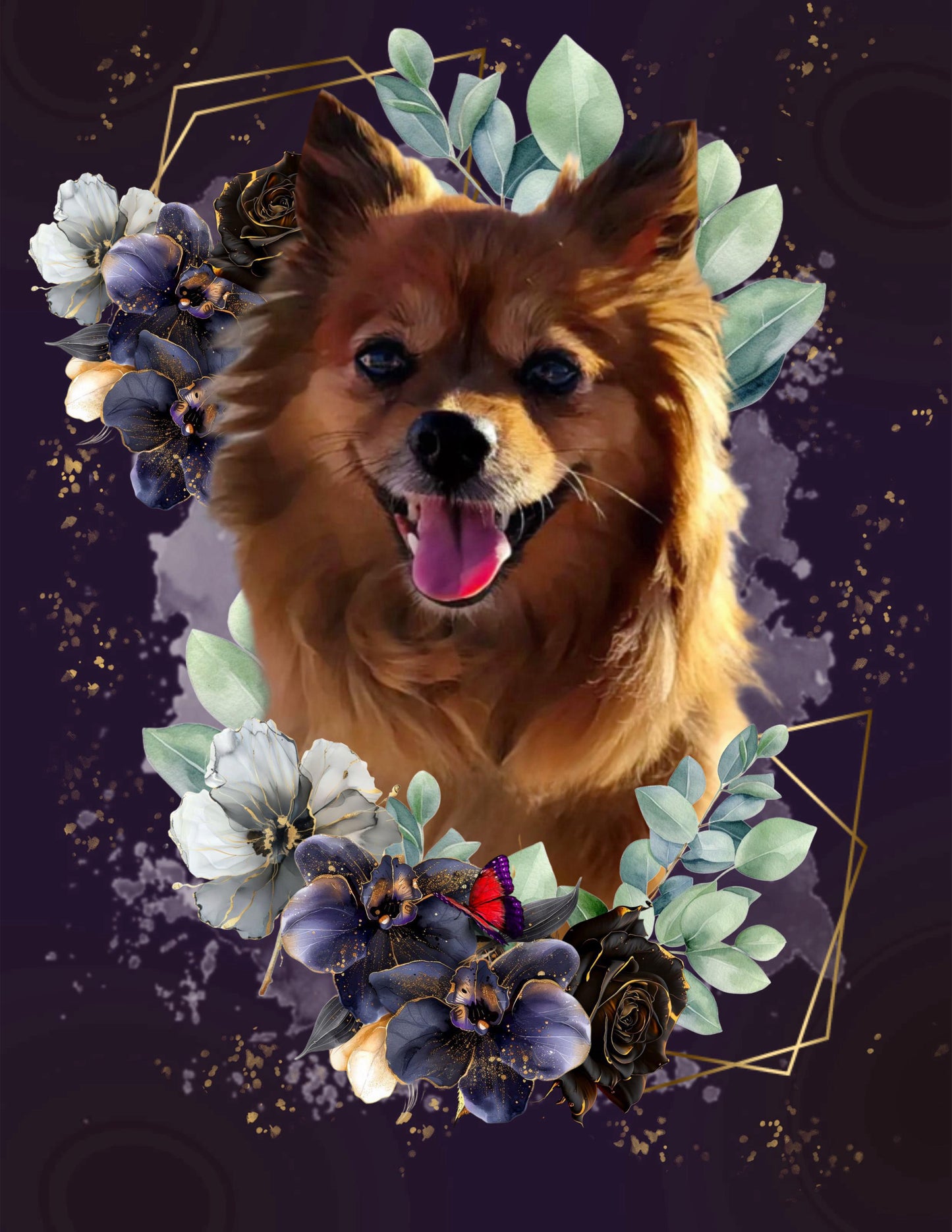 Digital Pet Portraits