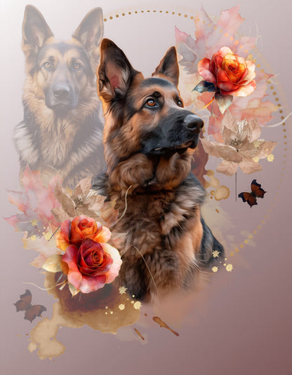Digital Pet Portraits