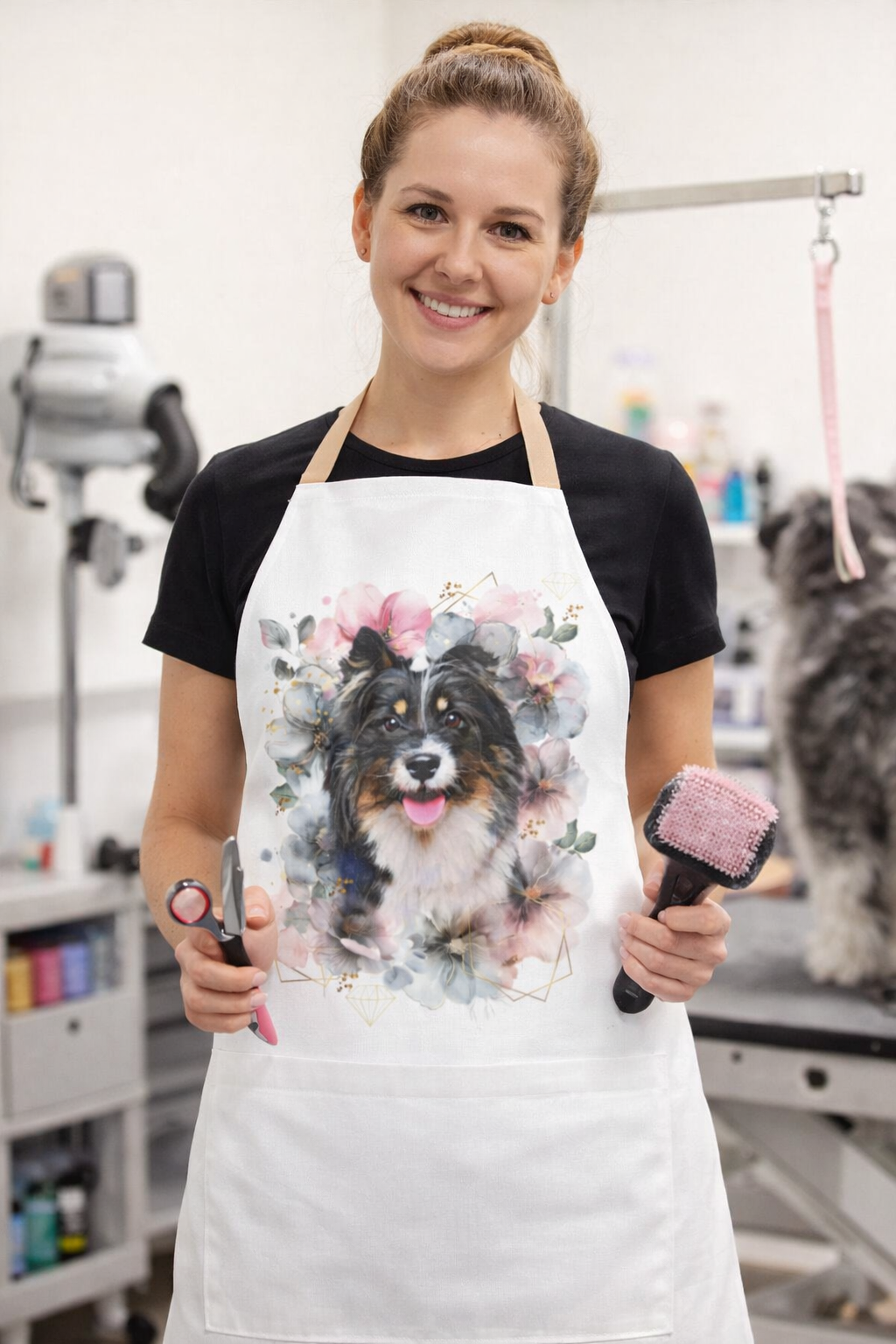 Dog Grooming & Cooking Apron